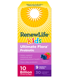 ULTIMATE FLORA KIDS PROBIOTIC 10 BILLION 30 CHEWTABS RENEWLIFE