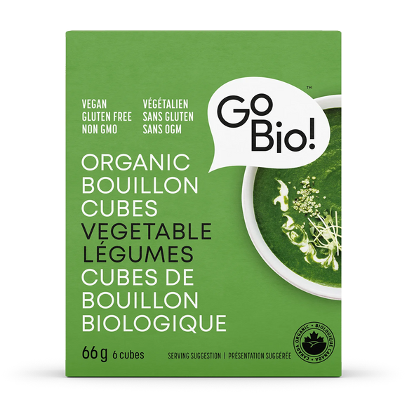 VEGETABLE BOUILLON ORGANIC 66 G GO BIO