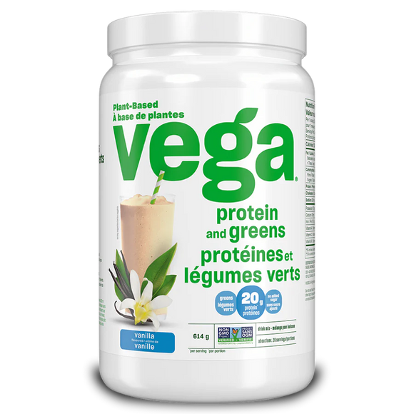 PROTEIN & GREENS VANILLA 614 G VEGA