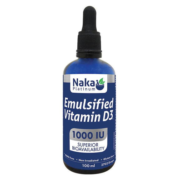 EMULSIFIED VITAMIN D 1000 IU 100 ML NAKA