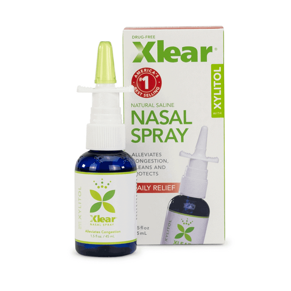 NASAL SPRAY WITH XYLITOL 45 ML XLEAR