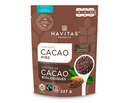 CACAO NIBS ORGANIC 227 G NAVITAS