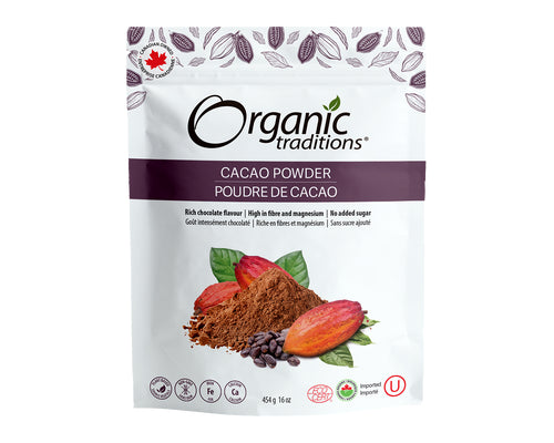 CACAO POWDER 454 G ORGANIC TRADITIONS