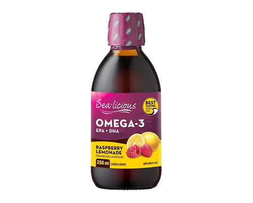 OMEGA-3 RASPBERRY LEMONADE 250 ML SEALICIOUS