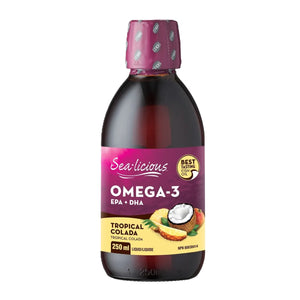 OMEGA-3 250 ML TROPICAL COLADA SEALICIOUS