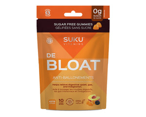 DE BLOAT BERRY PEACHY 10 GUMMIES SUKU