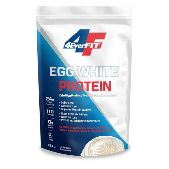 EGG WHITE PROTEIN UNFLAVORED 454 G 4EVERFIT