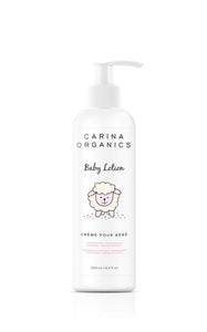 BABY LOTION UNSCETED ORGANIC 250 ML CARINA ORGANICS