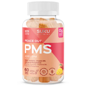 PEACE OUT PMS 60 GUMMIES PEACH SUKU