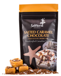 SEA SALT SALTED CARAMEL CHOCOLATE 50 G SALTWEST NATURALS