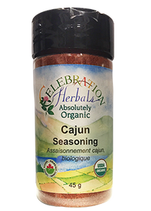 CAJUN SEASONING ORGANIC 45 G CELEBRATION HERBALS