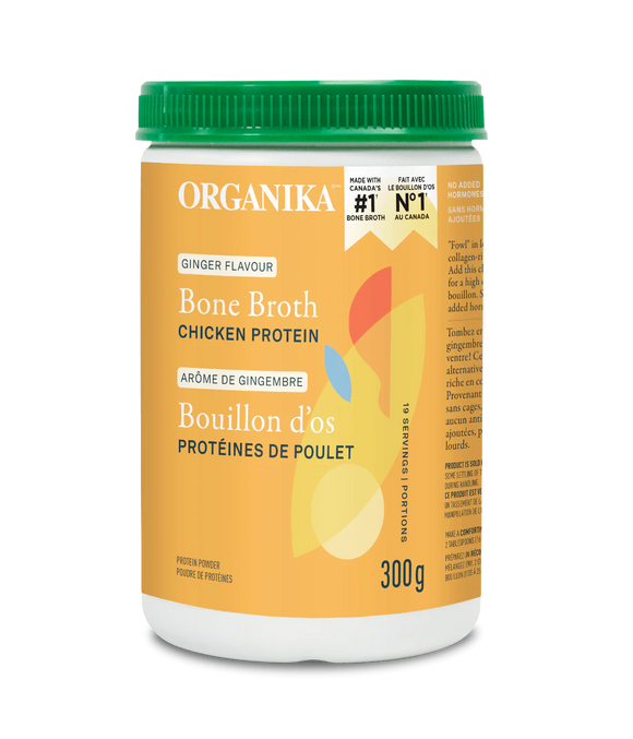 BONE BROTH CHICKEN PROTEIN GINGER 300 G ORGANIKA