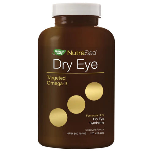 DRY EYE TARGETED OMEGA-3 120 CAPS NUTRASEA