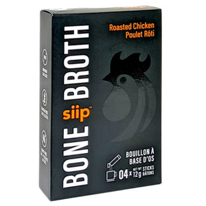 ROASTED CHICKEN BONE BROTH 4 X 12 G SIIP