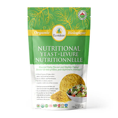 NUTRITIONAL YEAST ORGANIC 125 G ECOIDEAS