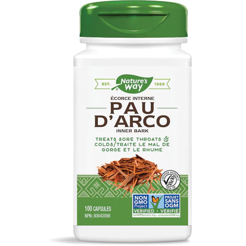 PAU D'ARCO 545 MG 100 CAPS NATURE'S WAY