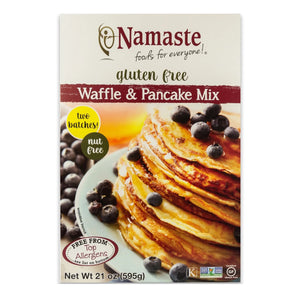 WAFFLE AND PANCAKE MIX 595 G NAMASTE