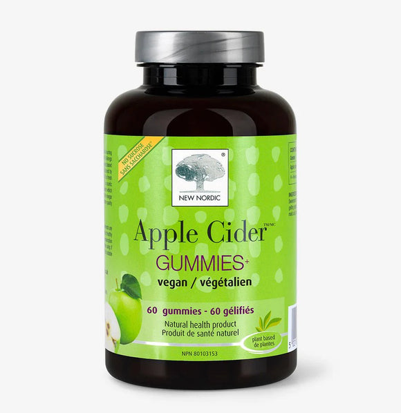 APPLE CIDER 60 GUMMIES NEW NORDIC