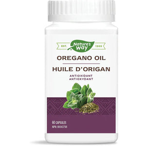 OREGANO OIL 50 MG 60 CAPS NATURE'S WAY