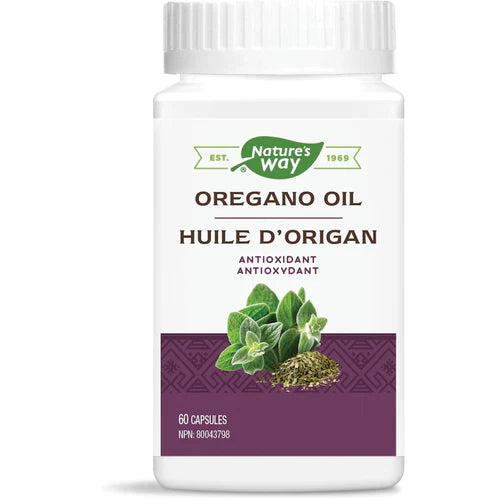 OREGANO OIL 50 MG 60 CAPS NATURE'S WAY