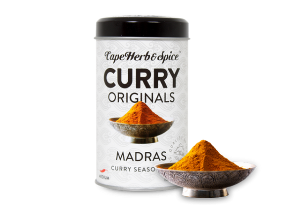 MADRAS CURRY SEASONING 100 G CAPE HERB & SPICE