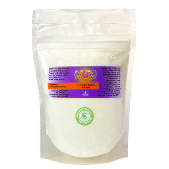 MUSCLE SOAK BATH SALTS 700 G ESSENTIAL NATURE