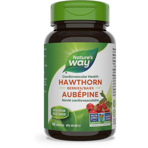 HAWTHORN BERRIES 360 MG 100 CAPS NATURE'S WAY