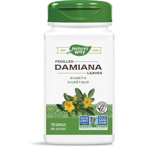 DAMIANA LEAVES 400 MG 100 CAPS NATURE'S WAY