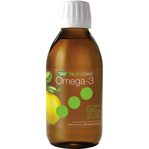 OMEGA-3 LEMON 200 ML NUTRASEA NATURE'S WAY