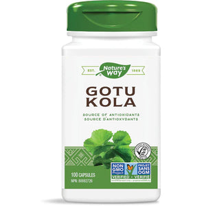 GOTU KOLA HERB 100 CAPS NATURE'S WAY