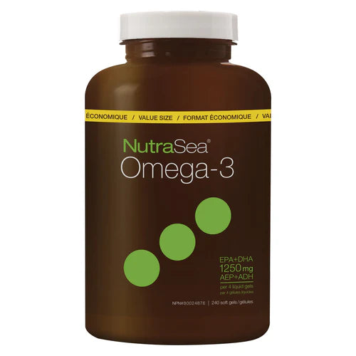 OMEGA-3 LEMON 1250 MG 240 SOFTGELS NUTRASEA NATURE'S WAY