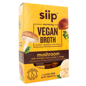 VEGAN MUSHROOM BROTH STICKS 4 X 6 G SIIP