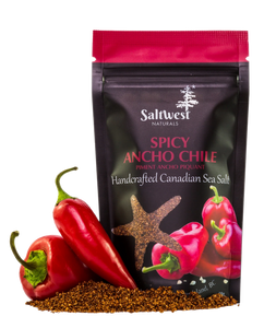 SEA SALT SPICY ANCHO CHILE 40 G SALTWEST NATURALS