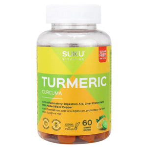 TURMERIC LEMON LIME 60 GUMMIES SUKU