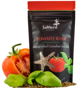 SEA SALT SUN DRIED TOMATO BASIL 40 G SALTWEST NATURALS