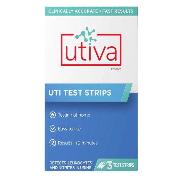 URINARY TRACT INFECTION TEST STRIPS 3 STRIPS UTIVA